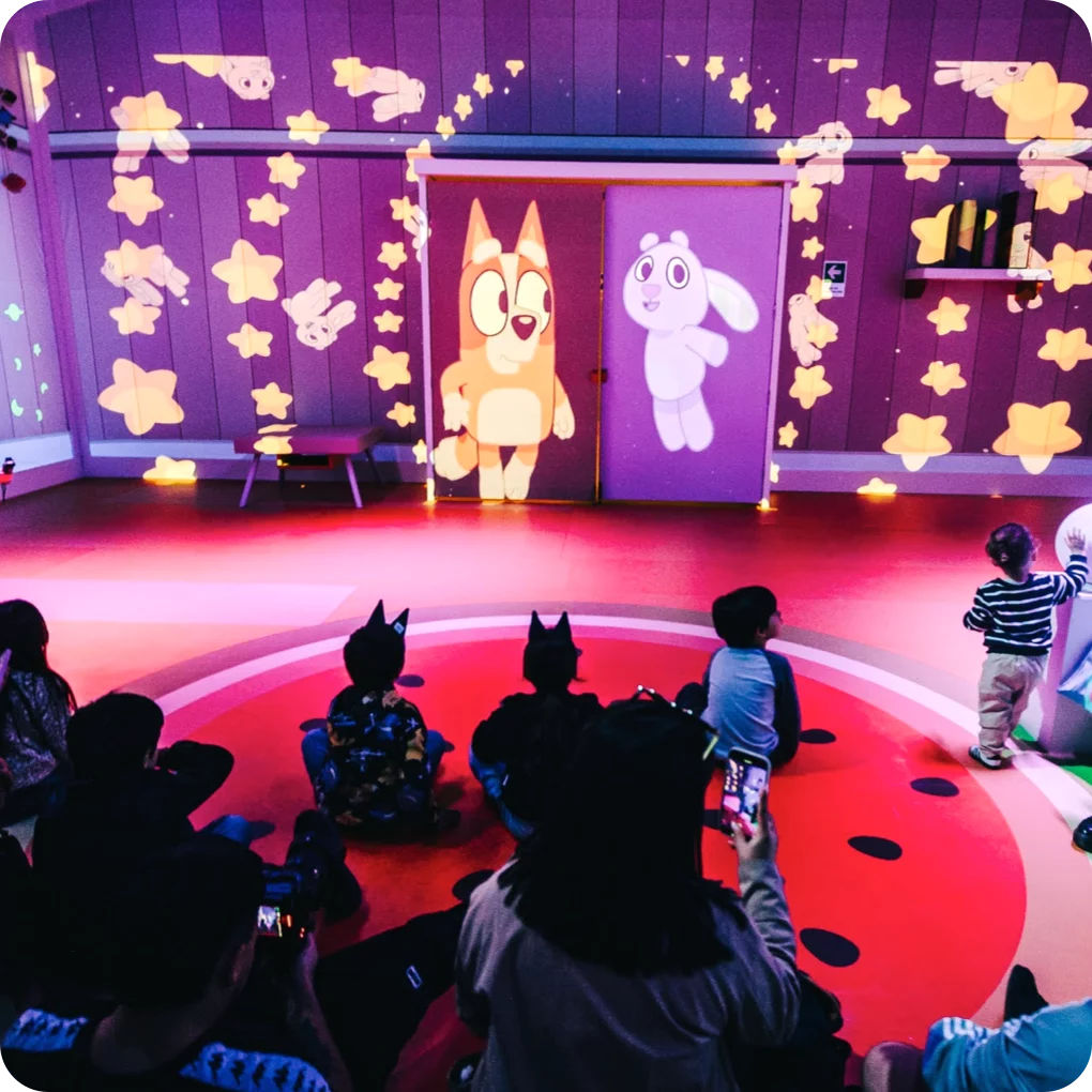 Explora la casa completa de Bluey y Bingo